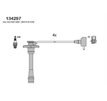 Sada kabelů pro zapalování HITACHI 134297