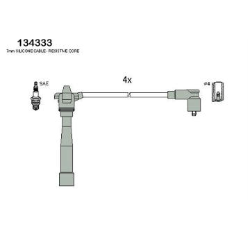 Sada kabelů pro zapalování HITACHI 134333