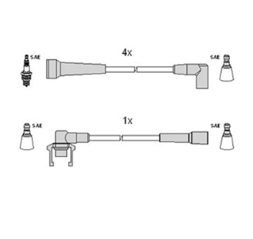 Sada kabelů pro zapalování HITACHI 134371