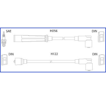 Sada kabelů pro zapalování HITACHI 134438