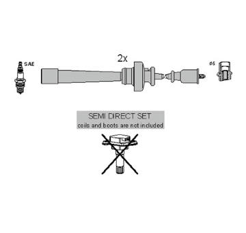 Sada kabelů pro zapalování HITACHI 134613