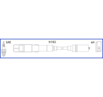 Sada kabelů pro zapalování HITACHI 134779