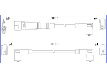 Sada kabelů pro zapalování HITACHI 134784