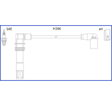 Sada kabelů pro zapalování HITACHI 134797