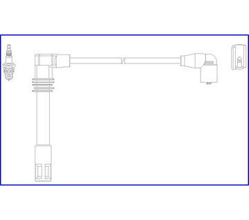 Sada kabelů pro zapalování HITACHI 134803