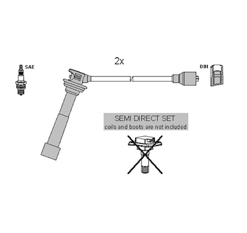 Sada kabelů pro zapalování HITACHI 134987