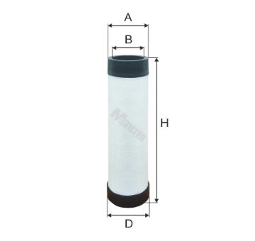 Filtr - sekundární vzduch MFILTER A 1061/1