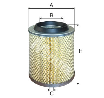 Vzduchový filtr MFILTER A 140