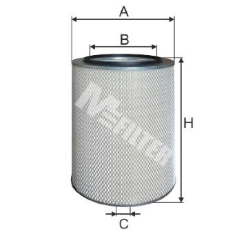 Vzduchový filtr MFILTER A 524