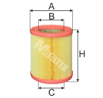 Vzduchový filtr MFILTER A 547