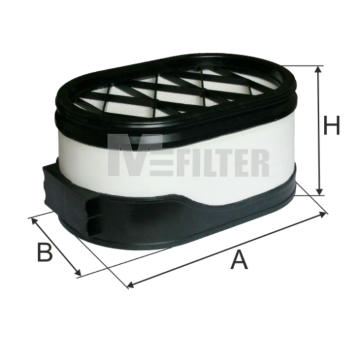 Vzduchový filtr MFILTER A 8034