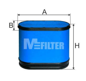 Vzduchový filtr MFILTER A 883