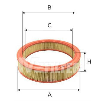Vzduchový filtr MFILTER A 894