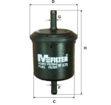 Palivový filtr MFILTER BF 675