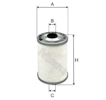 Palivový filtr MFILTER DE 3108