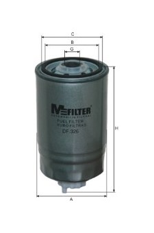 Palivový filtr MFILTER DF 326