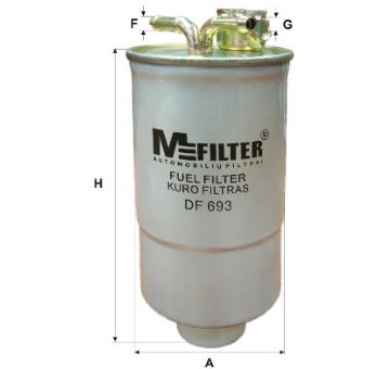 Palivový filtr MFILTER DF 693