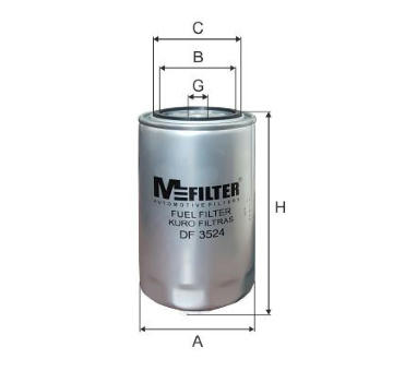 Palivový filtr MFILTER DF 3524