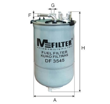 Palivový filtr MFILTER DF 3545
