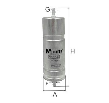 Palivový filtr MFILTER DF 3564