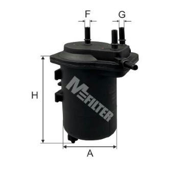 Palivový filtr MFILTER DF 3585