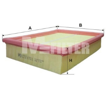 Vzduchový filtr MFILTER K 7011