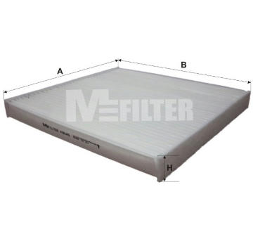 Filtr, vzduch v interiéru MFILTER K 9045