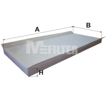 Filtr, vzduch v interiéru MFILTER K 9073