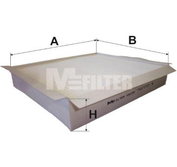 Filtr, vzduch v interiéru MFILTER K 9105