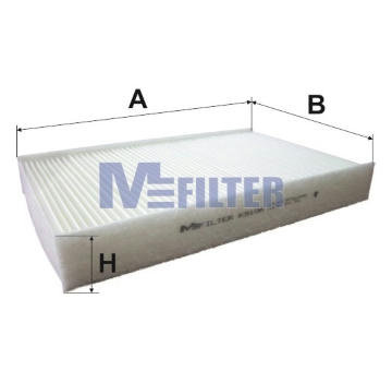 Filtr, vzduch v interiéru MFILTER K 9106