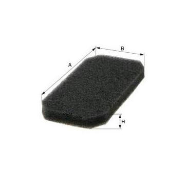 Filtr, vzduch v interiéru MFILTER K 993