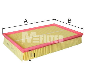 Vzduchový filtr MFILTER K 162
