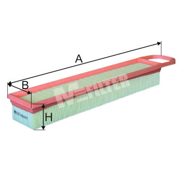 Vzduchový filtr MFILTER K 7004