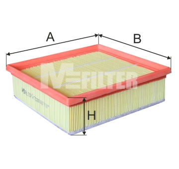 Vzduchový filtr MFILTER K 7028
