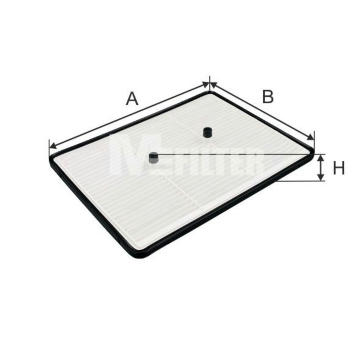 Vzduchový filtr MFILTER K 7151