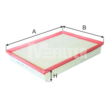 Vzduchový filtr MFILTER K 753