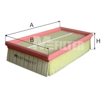 Vzduchový filtr MFILTER K 766