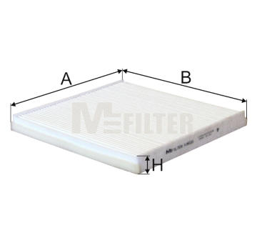 Filtr, vzduch v interiéru MFILTER K 9020