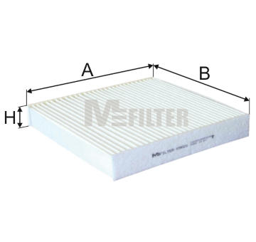 Filtr, vzduch v interiéru MFILTER K 9021