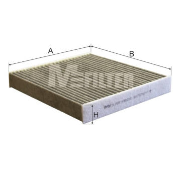 Filtr, vzduch v interiéru MFILTER K 9021C
