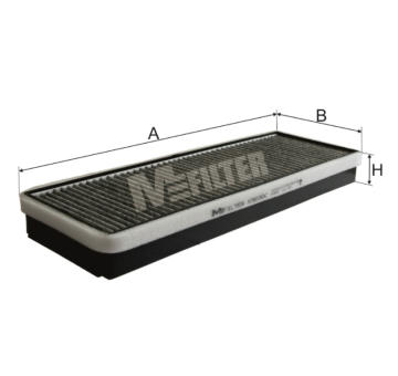 Filtr, vzduch v interiéru MFILTER K 9030C