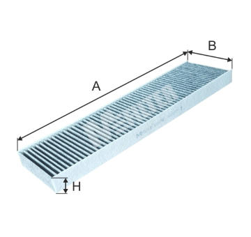 Filtr, vzduch v interiéru MFILTER K 9179C