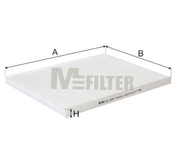 Filtr, vzduch v interiéru MFILTER K 918