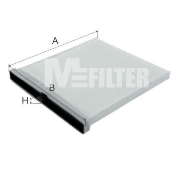 Filtr, vzduch v interiéru MFILTER K 9188