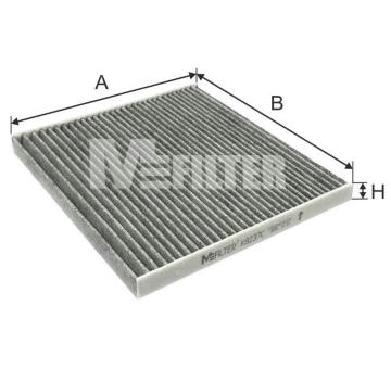 Filtr, vzduch v interiéru MFILTER K 9237C
