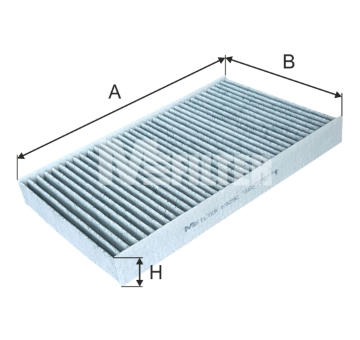 Filtr, vzduch v interiéru MFILTER K 929C