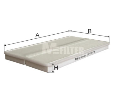 Filtr, vzduch v interiéru MFILTER K 941
