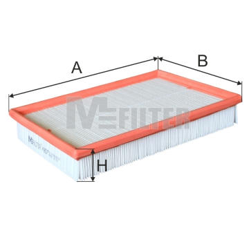 Filtr, vzduch v interiéru MFILTER K 957