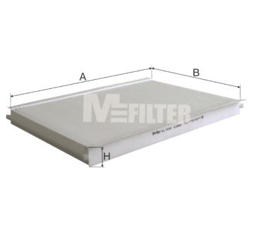 Filtr, vzduch v interiéru MFILTER K 990