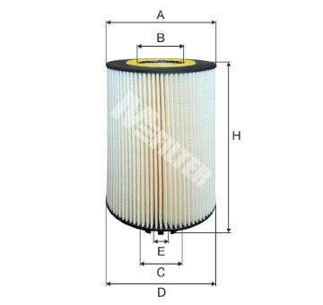 Olejový filtr MFILTER TE 4029